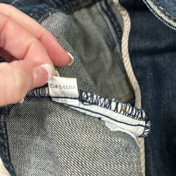 LOFT Denim Blazer Jacket unknown size see measurements 12-14? - Picture 7 of 7